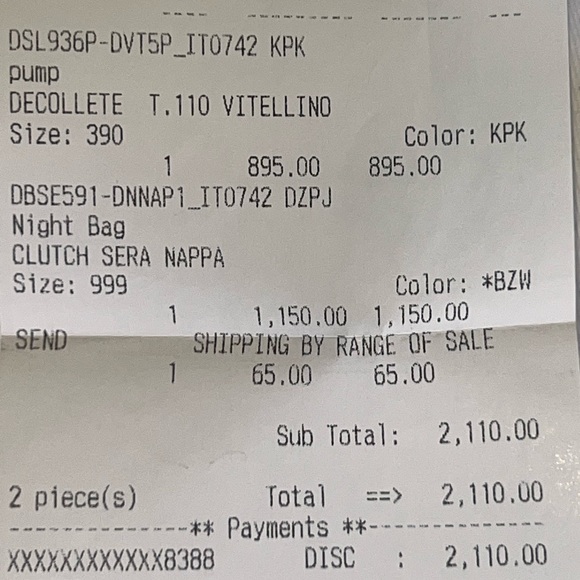 Versace Sera Nappa Clutch - Picture 12 of 12